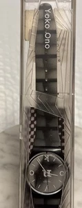 VINTAGE BEATLES YOKO ONO SWATCH LIMITED EDITION WATCH NEW OLD STOCK 1996 W/ CASE - Picture 1 of 8