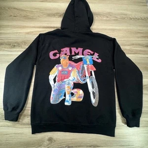 Black Camel Motorsports Graphic Hoodie Sweatshirt Men's Small - Picture 1 of 7