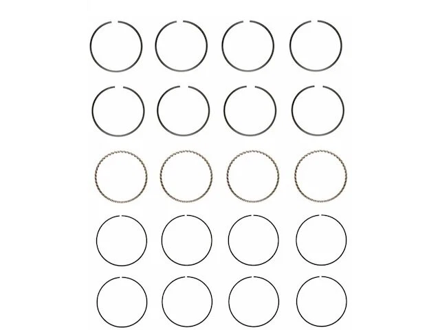 Anillo de pistón para 01-11 Toyota Acura Honda RAV4 RSX Civic 2,0 L 4 cilindros K20A3 XB47F7 Foto 1 de 1