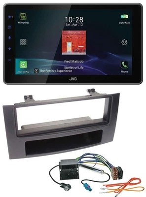 JVC DAB MP3 Bluetooth USB Autoradio für VW Touareg Multivan T5 Transporter 2002- - Bild 1 von 4