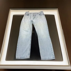 Vtg Levis 501 Jeans Mens Sz W28 x L 28Denim All Caps LEVIS Bell Button Straight - Picture 1 of 13