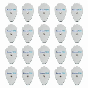 TENS-Elektroden, Super Value 20 Ersatz-Elektrodenpads für TENS-Geräte, Snap  - Bild 1 von 4