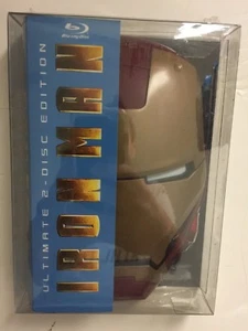 Iron Man (Blu-ray, 2008) Target Iron Man Mask Case - Picture 1 of 2