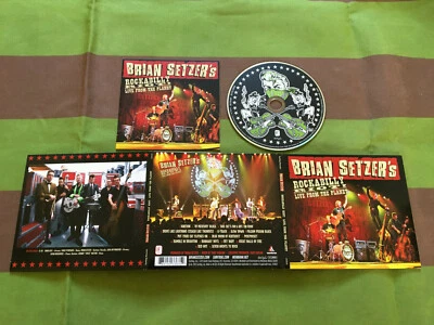 CD: Brian Setzer's Rockabilly Riot - Live from The Planet - Neuwertig - Digipak - Bild 1 von 2