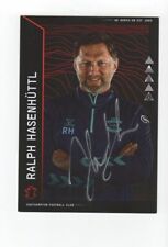 Ralph Hasenhuttl Southampton Original Hand Signed Autograph Photo Card 6x4" COA
