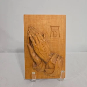 Albrecht Dürer geschnitzte betende Hände, Holztafel, Wandbehang Kunst - Bild 1 von 7