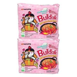 Samyang Ramen Chicken Buldak Ramen Nudeln CARBONARA Geschmack 2x650g(=10x130g) - Bild 1 von 2