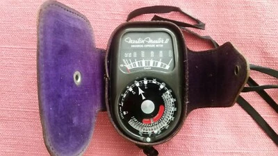 MEDIDOR DE EXPOSICIÓN UNIVERSAL Weston Master II de colección modelo 735 con estuche Foto 1 de 4