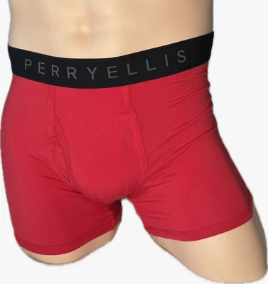 PERRY ELLIS мужчин модальный эластичной сундук размер M нижнее белье боксера бриф без ярлыков - Изображение 1 из 3