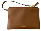 Michael Kors Women's Leather Pouch In Brown, New