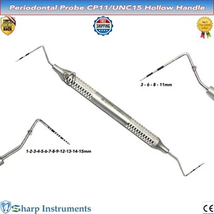 Sonda periodontal/explorador CP11/UNC15 Expro instrumentos dentales de doble extremo - Imagen 1 de 1