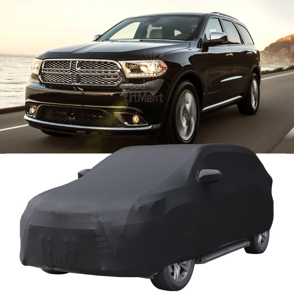 For Dodge Durango Indoor Car Cover Stretch Satin Scratch Dust Resistant Protect - Image 1 of 4
