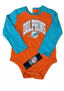 NFL Miami Dolphins Infant One Piece Colorblock 24mos NWT - Picture 1 of 5