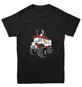 Ice Cream Monster Truck - Awesome Driver Cone Cherry Youth T-Shirt - Picture 1 of 20