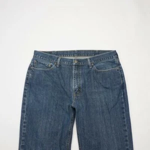 LEVI STRAUSS 514 Reg Fit Straight Leg Low Rise Jeans Dark Wash Denim Mens 38x32 - Bild 1 von 9