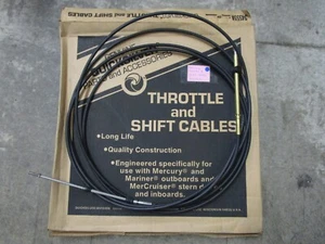 *NUEVO FABRICANTE DE EQUIPOS ORIGINALES* 0820 Mercury Quicksilver 18' cable de control de acelerador y cambio 85614-18 - Imagen 1 de 5