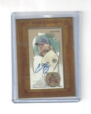 2023 Allen & Ginter - Corbin Burnes -Framed Mini Autograph / Auto #MA-CB
