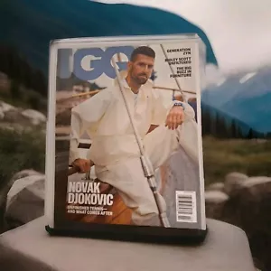 GQ MAGAZINE.. FEBRUARY 2025 ISSUE.. NOVAK DJOKOVIC .. NEW - Imagen 1 de 2