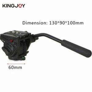 Professional VT3510 Heavy Duty Aluminium Video Tripod with Fluid Video Head UK - Picture 1 of 5