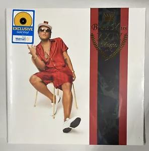 Bruno Mars - 24k Magic (Walmart Exclusive) - Gold Colored Vinyl LP XXIV K New - Picture 1 of 2