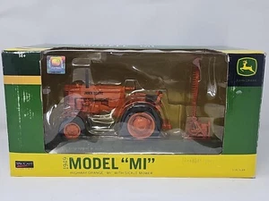 1/16 Ertl Speccast John Deere 1949 modelo Mi tractor con cortacésped de hoz naranja - Imagen 1 de 5