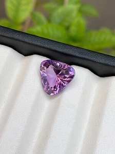 9.00ct Natural Amethyst beautiful Trillion shapa Cut Loose Gemstones - Picture 1 of 5