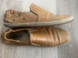 Zapatos Hombre Cuero Tostado Por POSTE Cuero Genuino Talla 44 Usados Buen Estado - Imagen 1 de 8
