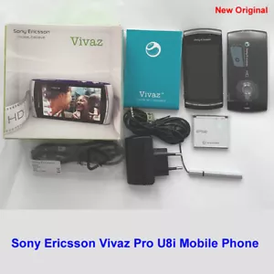 100% Genuine Sony Ericsson Vivaz Pro U8i 3G WiFi 5MP Touch unlock mobile phone - Picture 1 of 8