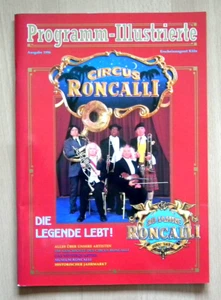 Programm-Illustrierte Circus Roncalli, 1996, 20 Jahre Roncalli - Bild 1 von 2