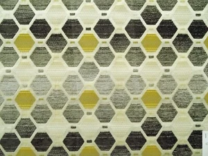 RICHLOOM QUATTRO STAGIONI CANARY GEOMETRIC RAYON BLEND UPHOLSTERY FABRIC 17"X17" - Picture 1 of 5