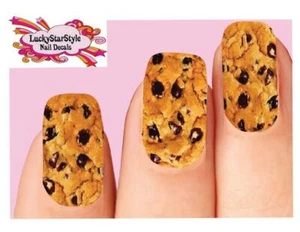 Waterslide Full Nail Decals 10er Set - Chocolate Chip Cookie - Bild 1 von 1