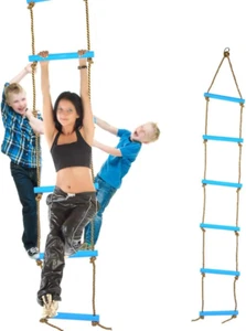 6.5 Ft. Climbing Rope Ladder for Kids - Swing Set Accessories - Playground Hangi - Picture 1 of 8