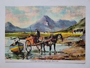 Postal recolección de algas Glengarriff West Cork, Irlanda - Imagen 1 de 2