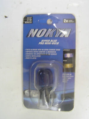 NOKYA 3157 HYPER BLUE PRO MINI BULB 27/7 WATT TURN SIGNAL "NEW" - Image 1 of 3