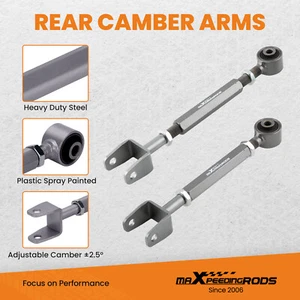 2pcs Rear Upper Adjustable Camber Control Arms Kit for Chrysler Sebring 07-10 - Picture 1 of 16