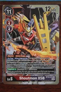 Digimon CCG - "Shoutmon X5B" (lámina) BT10-015 R - Imagen 1 de 1