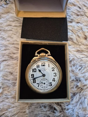 L@@K...  1954 Elgin B.W.Raymond  Pocket watch !!  16s, 21 jewel, 9 adj. - Image 1 of 4