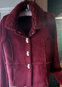Lisa International Jacket Faux Suede/Chenille - Picture 1 of 4