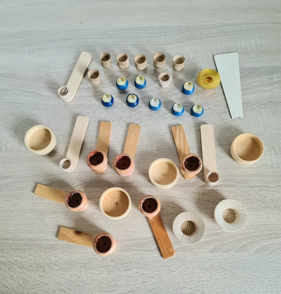 Konvolut Ersatzteile,Kerzenhalter  für Pyramiden - Bild 1 von 1