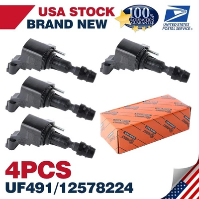 For Chevrolet Orlando 2012-2014 UF491 12578224 4Pcs Ignition coils New MGT - Image 1 of 4