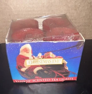 Yankee Candle x12 Boxed Duft Festliche Teelichter - Heiligabend - Bild 1 von 4
