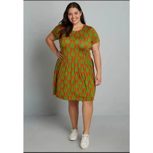 ModCloth Ensemble Osservazione Vestito Maglia Natale - Foto 1 di 7