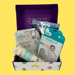Babylist Swaddle Box Gift Set Swaddle Cocoon Sacks #4633 z38b5 - Picture 1 of 6