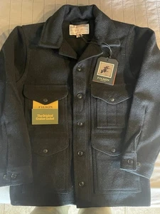 Filson Mackinaw Cruiser Jacket X-Small Charcoal New! Made In USA! - Picture 1 of 9