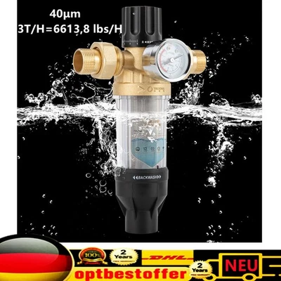 Water filter domestic waterworks filter insert tap water filter 40 μm - Image 1 of 4