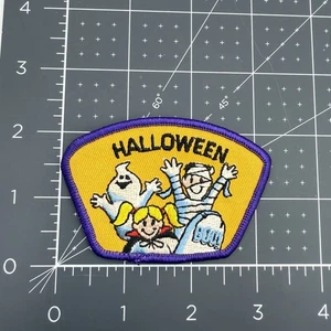 Pfadfinder Halloween Aufnäher Geist Vampir Mumie Vampir Kostüm Vintage ? - Bild 1 von 4