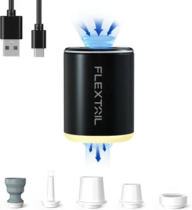 FLEXTAILGEAR Tiny Pump 2X, Portable Electric Air Pump,Vacuum Pump,3 Level Campin - Picture 1 of 7