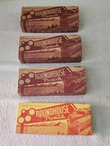 Vintage Roundhouse HO Kits Set Of 4 All Metal - Picture 1 of 6