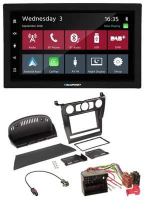 Blaupunkt 2DIN MP3 USB Bluetooth DAB Autoradio für BMW 5er (E60, 2003-2007) - Bild 1 von 4