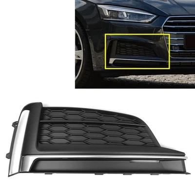 US Front Bumper Fog Light Lamp Grill Bezel Cover For Audi A5 S5 2017-2020 - Изображение 1 из 4